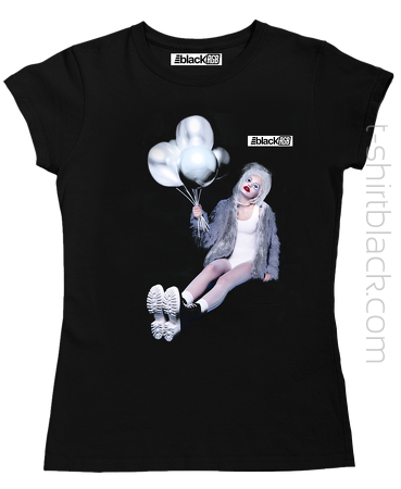 CLOWN Woman White - koszulka damska